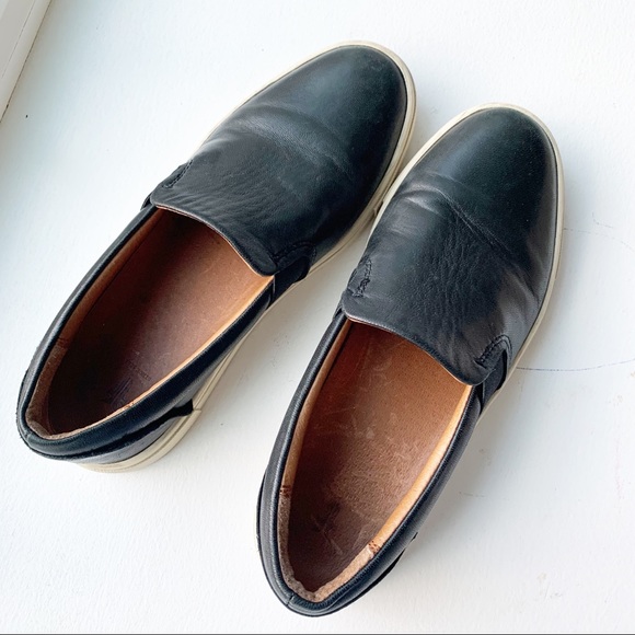Frye Shoes Frye Ivy Slip In Leather Sneakers Poshmark